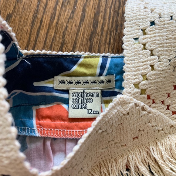 Baby girl 12 month sundress Anthem of the Ants - Picture 4 of 4